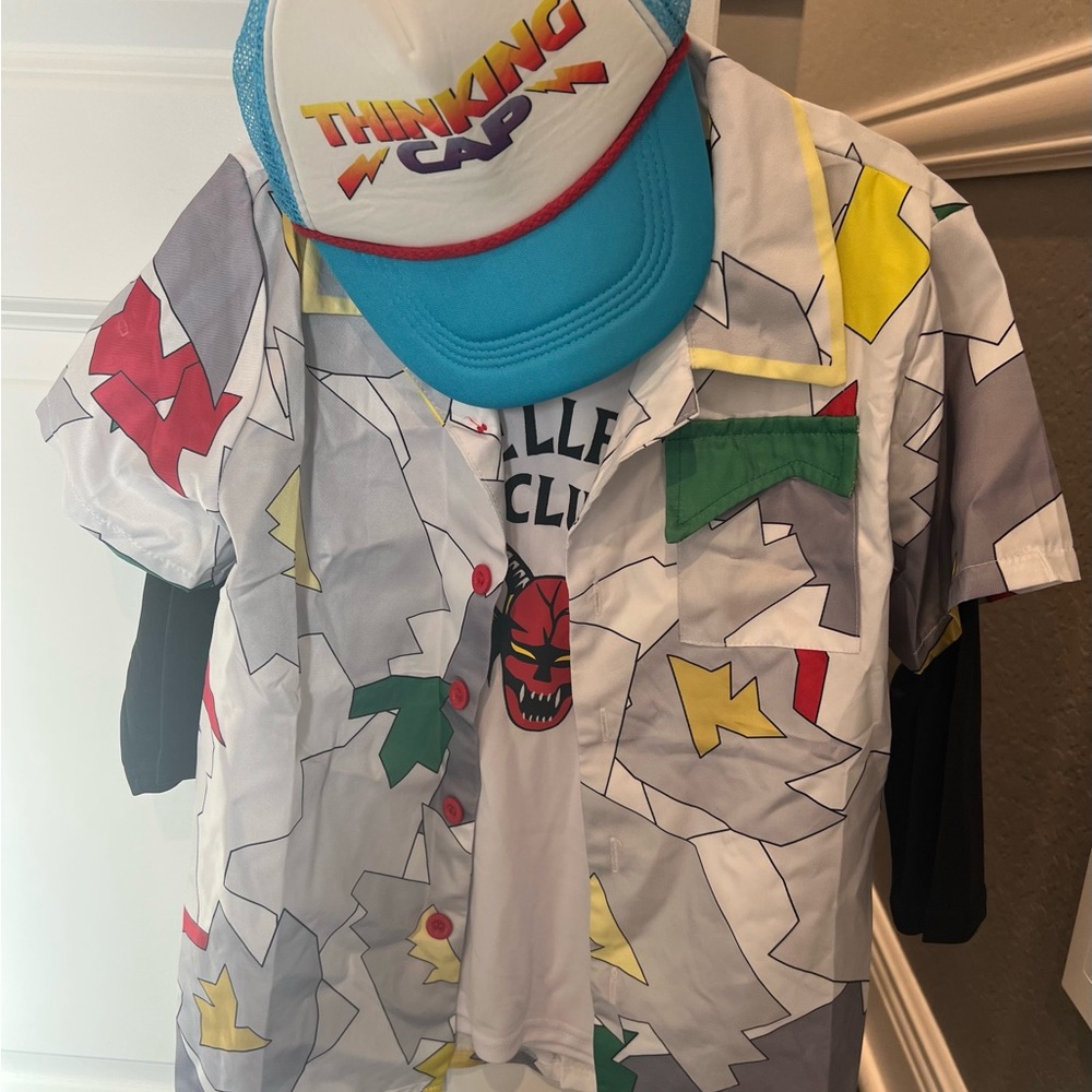 Stranger Things Dustin Costume kids large